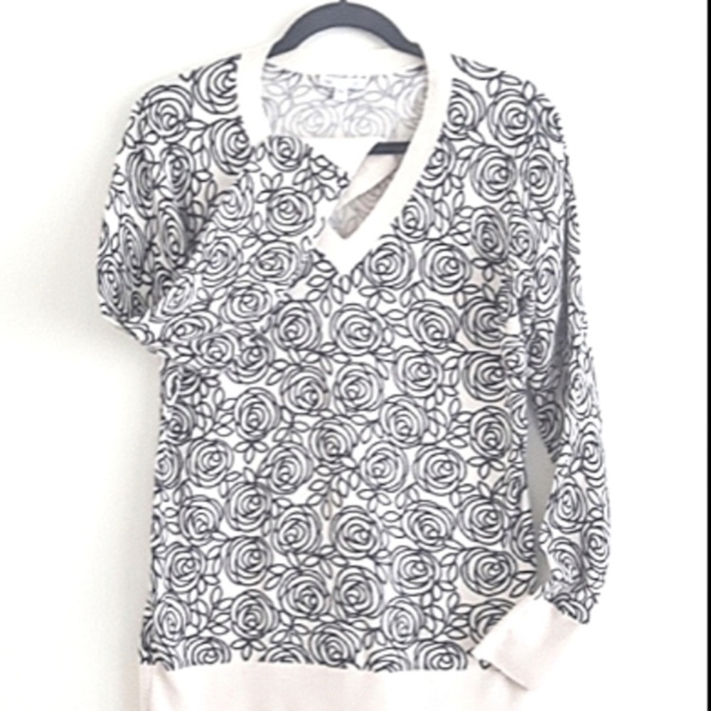 GAP Sweater V-Neck Long Sleeve Pullover Sweater